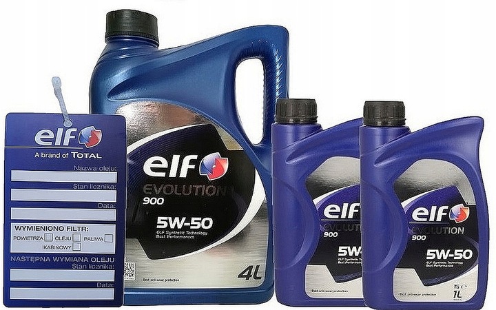 ELF EVOLUTION 900 5W50 API SG/CD 4L