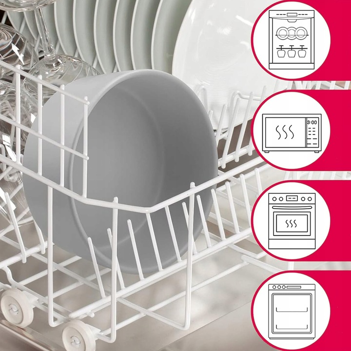 MISKA CERAMICZNA PODWÓJNA DLA PSA I KOTA 2 MISKI DREWNIANA PODSTAWA 2x400ml