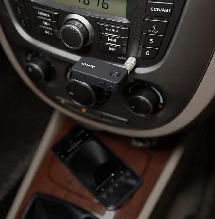 BEZPRZEWODOWY ODBIORNIK NADAJNIK TRANSMITER BLUETOOTH JACK Aukey BR-C2