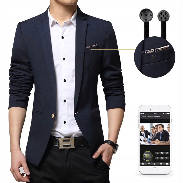 MINI KAMERA SZPIEGOWSKA MODUŁ FULL HD 1080P WIFI