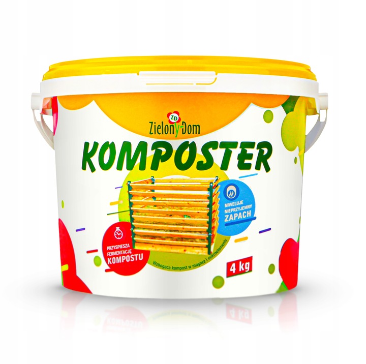 KOMPOSTER PREPARAT DO KOMPOSTOWNIKA ZIELONY DOM NAWÓZ 4KG