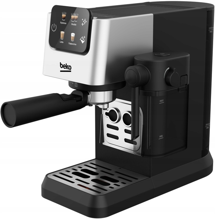 Kolbowy ekspres ciśnieniowy Beko Caffeexperto CEP5304X 1628 W czarny
