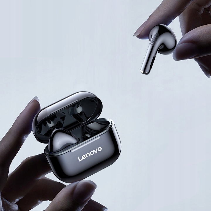SŁUCHAWKI BEZPRZEWODOWE LENOVO LP40 z MIKROFONEM TWS ORYGINALNE STACJA PRO