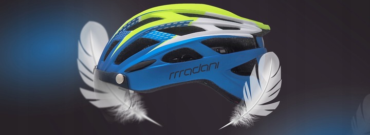 Kask rowerowy z szybą HT19 - madani
