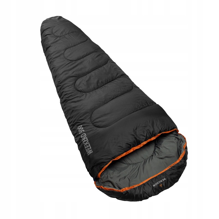 Śpiwór mumia Bergson WEEKEND 300 Black