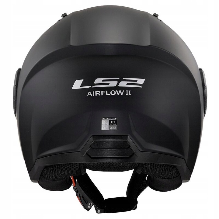 KASK LS2 OF616 Airflow II ECE 22.06 Solid Black Matt Czarny Mat Rozmiar M