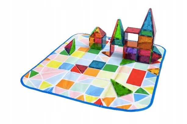 Skrzynia na Klocki/Mata Interaktywna - Magna-Tiles