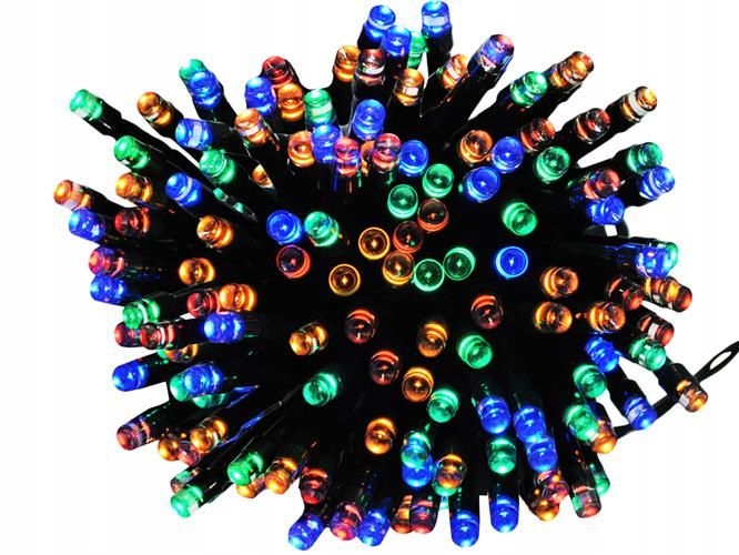 LAMPKI CHOINKOWE 300 LED PROGRAMATOR MULTIKOLOR