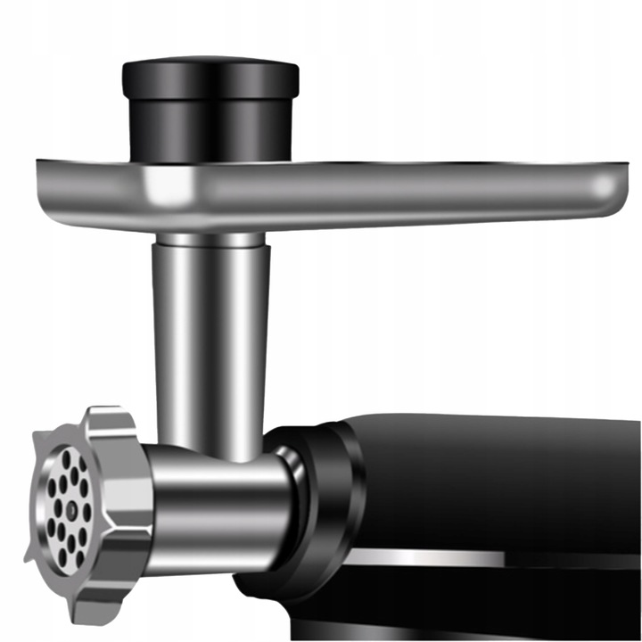 ROBOT KUCHENNY PLANETARNY MIKSER CZARNY MASZYNKA DO MIELENIA MIĘSA BLENDER