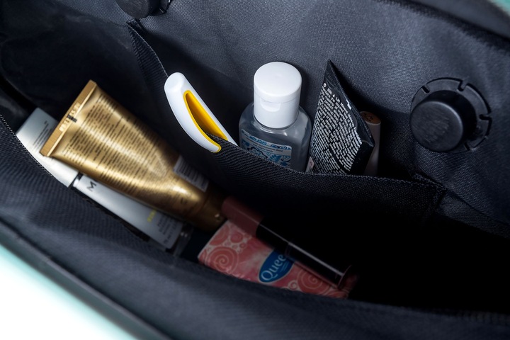 TOREBKA DAMSKA TORBA NA RAMIĘ GUMOWA JELLYBAG 2 ZESTAWY RĄCZEK CZARNA