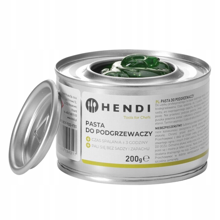 Podgrzewacz pasta do podgrzewacza Hendi 200 gr