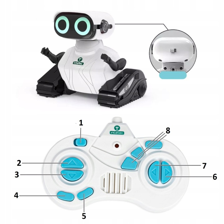 ROBOT ZDALNIE STEROWANY INTERAKTYWNY SMART E-WALL NA PILOT RC