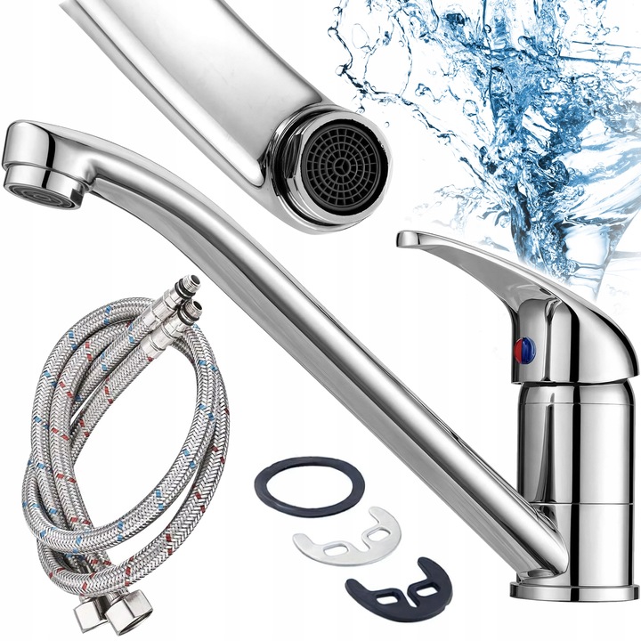 BATERIA KUCHENNA UMYWALKOWA NABLATOWA ŁAZIENKOWA KRAN DO UMYWALKI ZLEWU