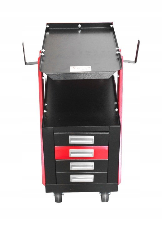 WÓZEK SPAWALNICZY Z SZUFLADAMI DO SPAWARKI MIGOMATU Z PÓŁKĄ NA BUTLĘ