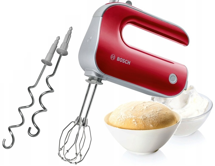 MIKSER RĘCZNY ROBOT KUCHENNY MFQ40303 CZERWONY 500W Styline Colour