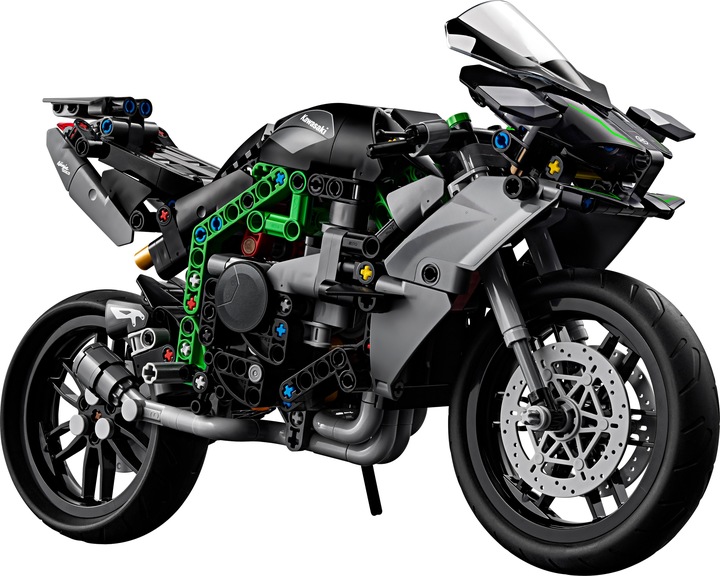 Lego Technic Motocykl Kawasaki Ninja H2R 42170 Zestaw Klocki i Ebook 4w1