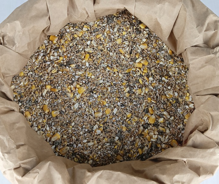 PASZA DLA KUR NIOSEK 25KG NATURALNA KARMA MIESZANKA BEZ GMO SYPKA ZIARNO