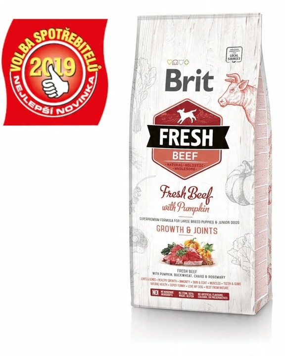 BRIT FRESH BEEF PUPPY LARGE 12KG