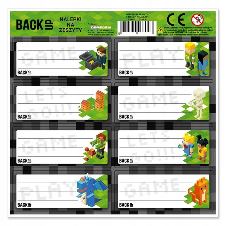 CoolPack plecak szkolny Game Zone tornister 1 2 3 4 klasa dla chłopca