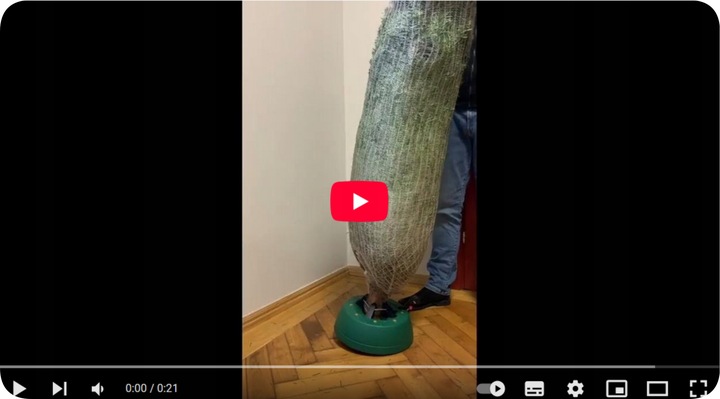 Stojak choinkowy KAMAI SELECT 2 do drzewka 2,5m ze wskaźnikiem wody