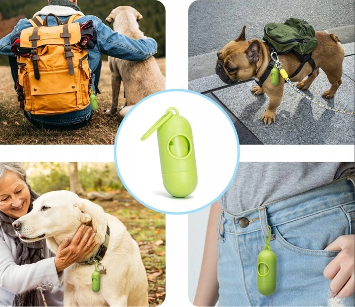 WORECZKI Na Psie Odchody BIODEGRADOWALNE 720 sztuk Worki na Kupy BIO + ETUI