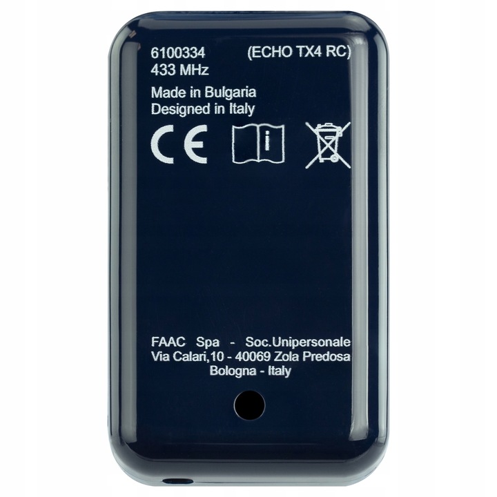 PILOT DO BRAMY GENIUS ECHO TX4 RC 433MHz 4-KANAŁY