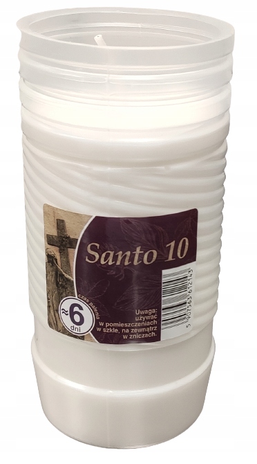 WKŁADY DO ZNICZY IGNIS SANTO 10 6 DNI (8szt)