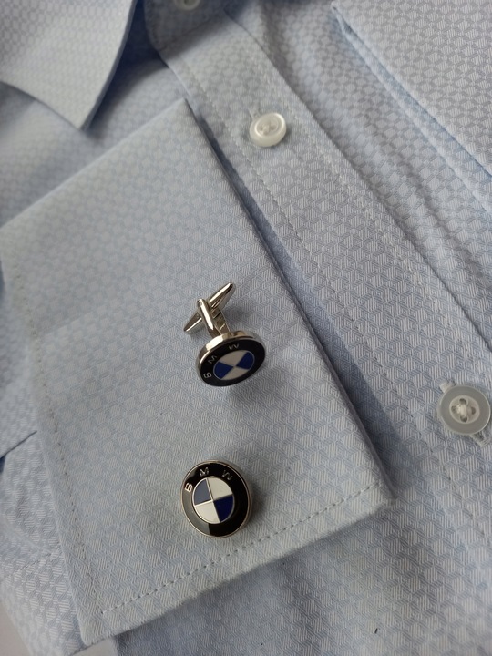 Spinki do koszuli EXC emblemat BMW w pudełku prezent