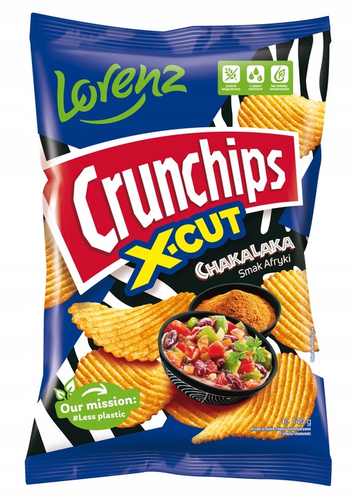 Zestaw Chipsy Crunchips MIX 6+1 Gratis (7x140g)