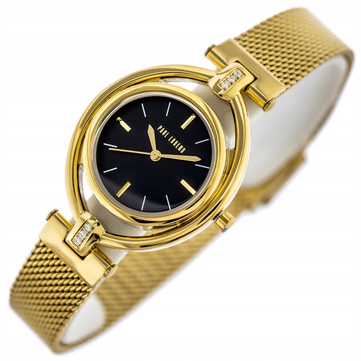 ZEGAREK DAMSKI PAUL LORENS - PL13628B-1D1 + BOX +GRAWER