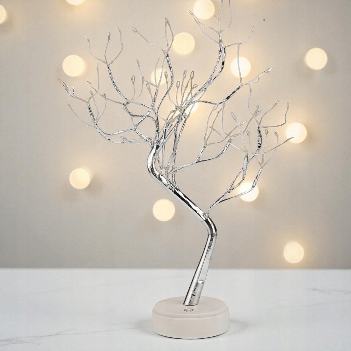 Drzewko Świąteczne Choinka Led Bonsai Lampka Dekoracyjna Ozdobne Świecące