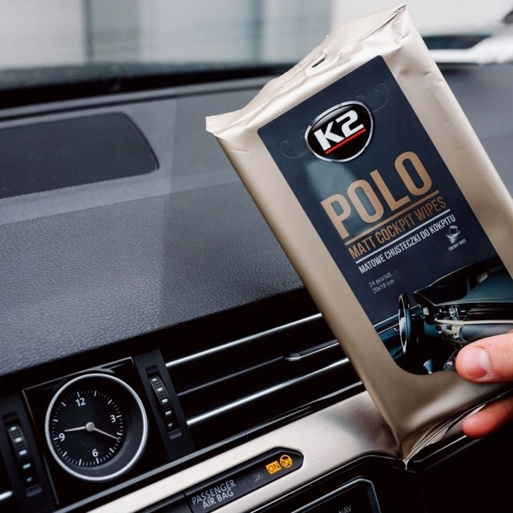 K2 POLO MATT chusteczki do kokpitu, wnętrza MATOWE