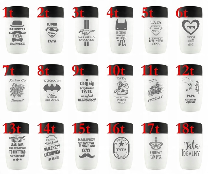 Kubek termiczny 300 ml, posiada sitko zatrzymujące fusy | Laura