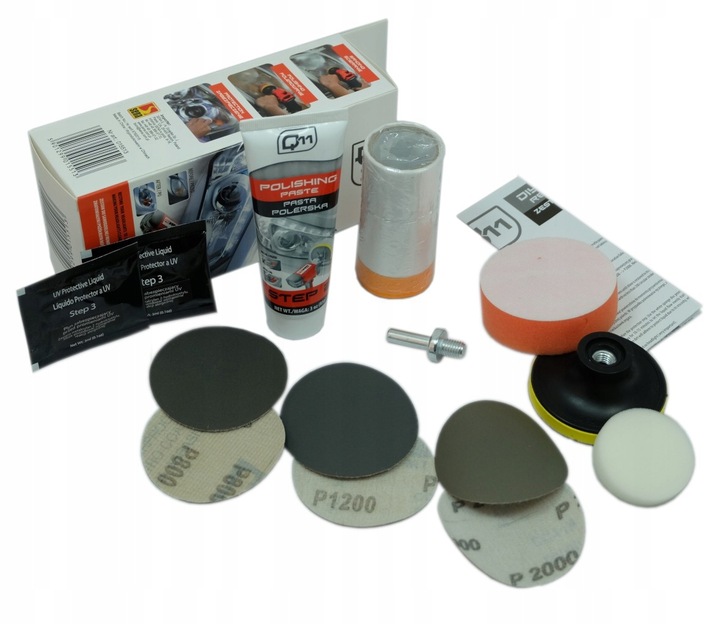 Zestaw do polerowania Regeneracji reflektorów Lamp
