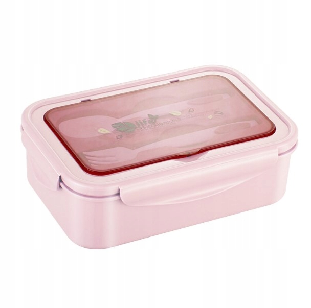 Śniadaniówka Szkoły Lunchbox Pracy Pojemnik Box Bento z Zastawa stołowa