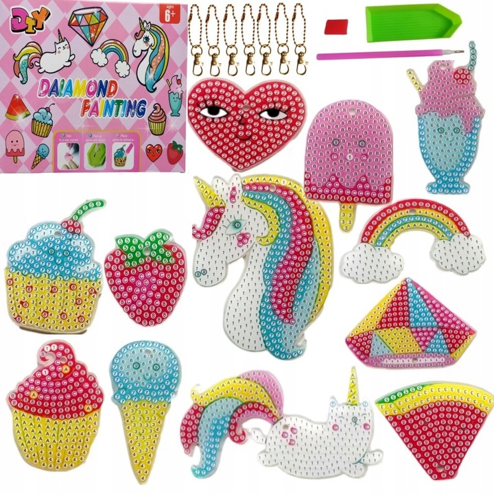 Haft Diamentowy naklejki Wyklejanka Mozaika 5D