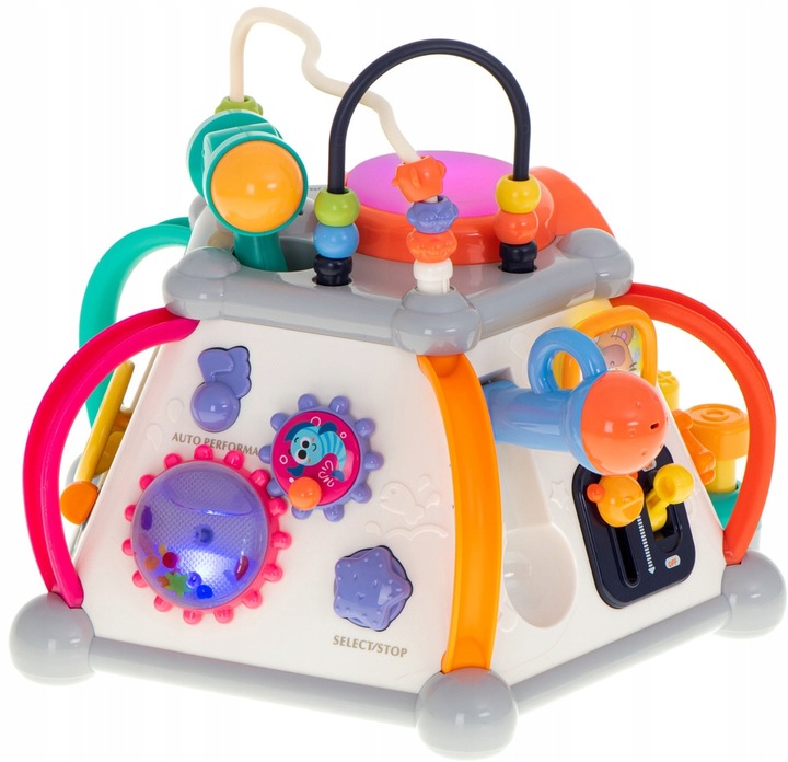 KOSTKA SENSORYCZNA INTERAKTYWNA SORTER EDUKACYJNY