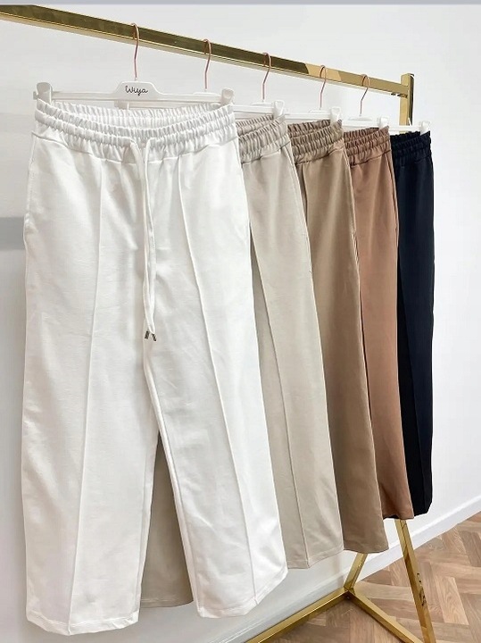 Spodnie Włoskie Wiya Wiskoza Uni Coloniale