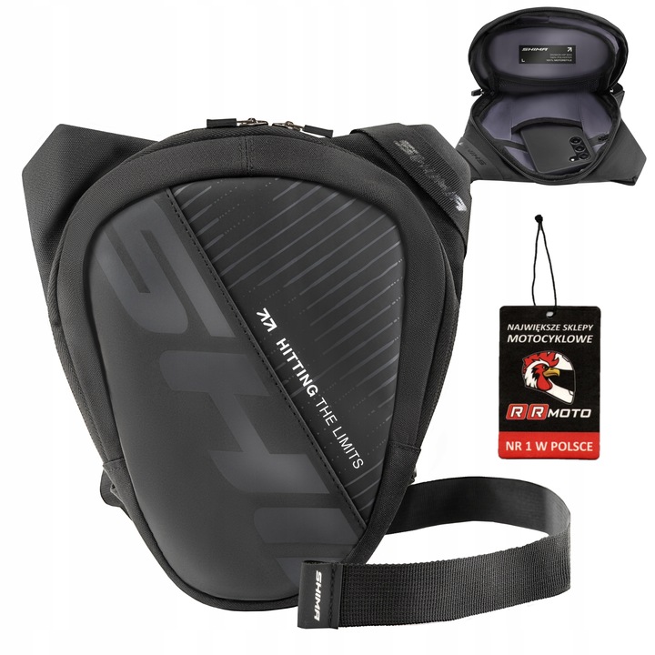 SHIMA DIVISION HIP BAG 2L saszetka na nogę torba na udo motocyklowa motor