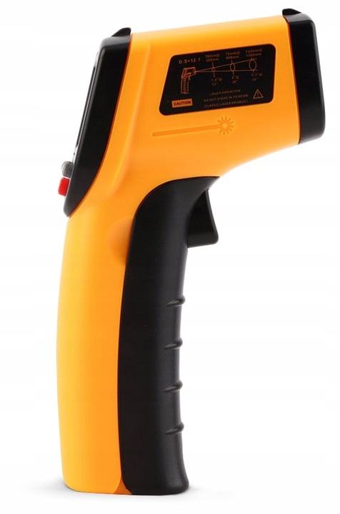 PIROMETR TERMOMETR LASEROWY BEZDOTYKOWY MIERNIK NA PODCZERWIEŃ -50 +400°C
