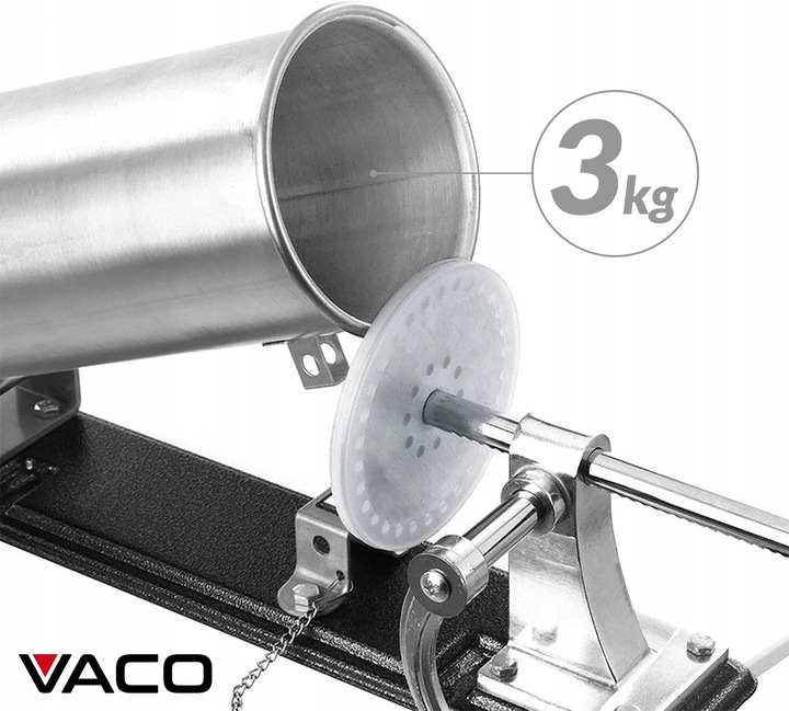 NADZIEWARKA do Kiełbas Wędlin MASZYNKA Szpryca Lewarek do KIEŁBASY 3kg VACO