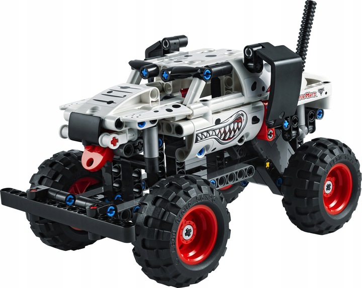 LEGO Technic Monster Dalmatian Silnik PullBack 2w1 42150