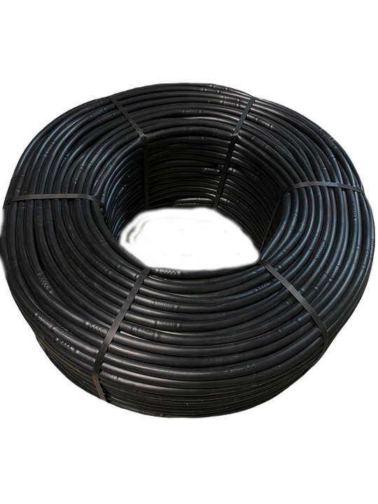 LINIA KROPLUJĄCA WĄŻ KROPLUJĄCY DO OGRODU Pocący Nawadnianie 100m Fi16