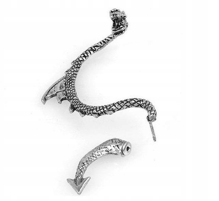 KOLCZYK NAUSZNICA SMOK DRAGON E02