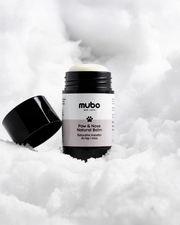 Mubo Paw&Nose Natural Balm Stick sztyft do łap i nosa, dla psa i kota 25g