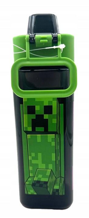 BIDON MINECRAFT KWADRATOWY 500ml POSTACI CREEPER