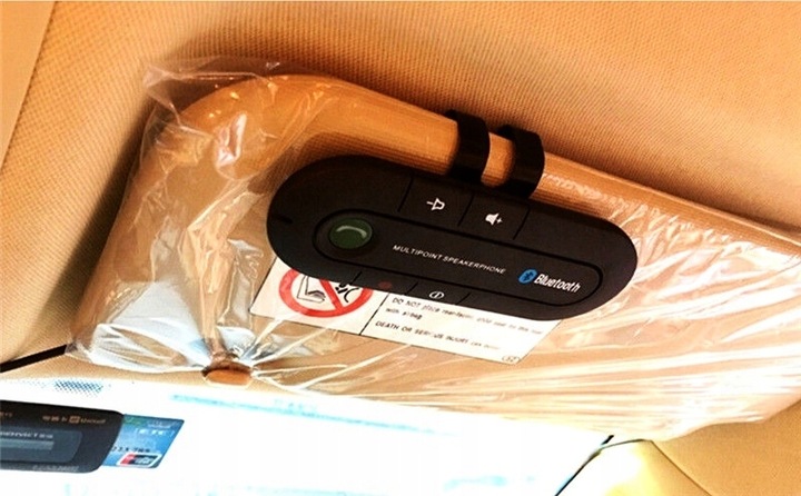 ZESTAW GŁOŚNOMÓWIĄCY BLUETOOTH SAMOCHODOWY TELEFON