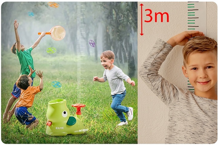 NAJLEPSZY PREZENT NA ŚWIĘTA DLA 3 4 5 6 7 LATKA WYRZUTNIA DYSKÓW ZESTAW