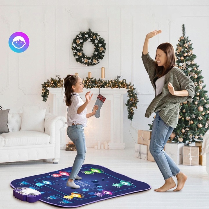 MATA DO TAŃCZENIA MUZYCZNA TANECZNA DLA DZIECI GRA INTERAKTYWNA TAŃCA ZABAW