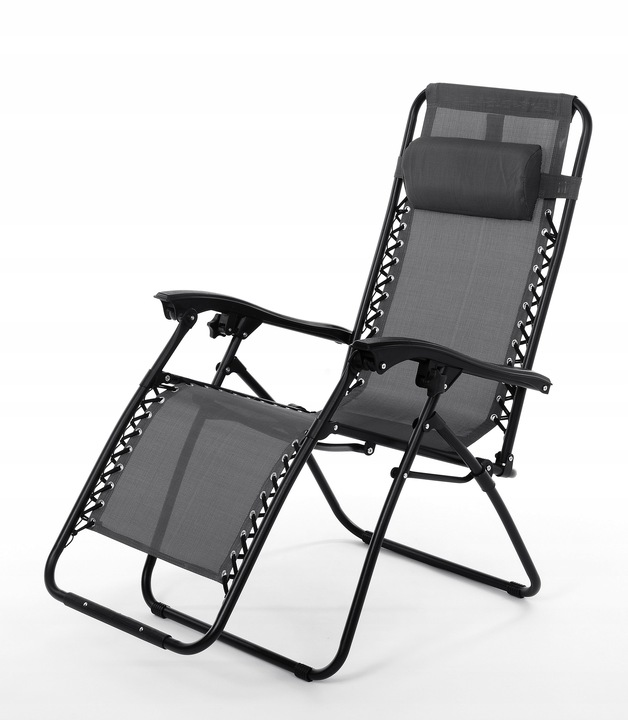 Leżak metal szary Ote